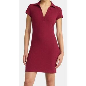 No Boundaries Womens XXS (00) Polo Dress Ribbed Short Sleeve